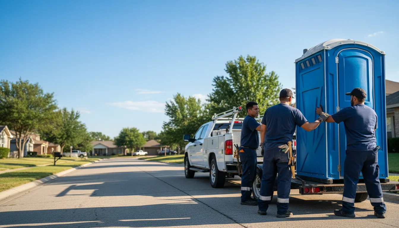 Portable Toilet Rental in Henderson, IL near me